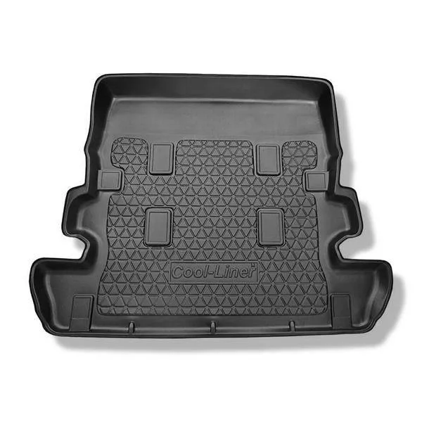 Ekspresowa dostawa Mata do bagażnika do Toyota Land Cruiser V8 J200 SUV (2007-2021) - antypoślizgowa - samochodowy dywanik bagażnika - Aristar - Cool liner - 7 miejsc