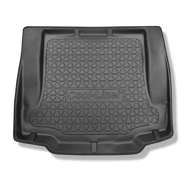 Mata do bagażnika do BMW Seria 1 E87 Hatchback (09.2004-2011) - antypoślizgowa - samochodowy dywanik bagażnika - Aristar - Cool liner - bez lewej i prawej wnęki Szybka dostawa