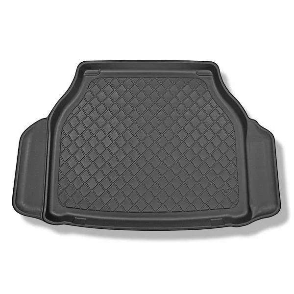 Mata do bagażnika do Jaguar XJ 351 Sedan (2009-07.2019) - antypoślizgowa - samochodowy dywanik bagażnika - Aristar - Guardliner - lewa wnęka usuwalna w modelach po facelift / modelach z bocznymi siatkami Tani
