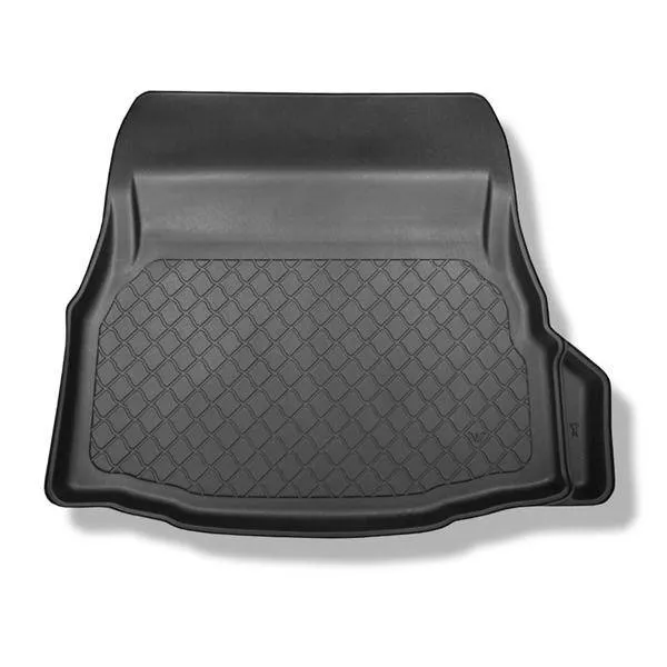 Mata do bagażnika do Mercedes-Benz Klasa C W205 Coupe (01.2016-11.2020) - antypoślizgowa - samochodowy dywanik bagażnika - Aristar - Guardliner - prawa wnęka usuwalna Zwrot pieniędzy