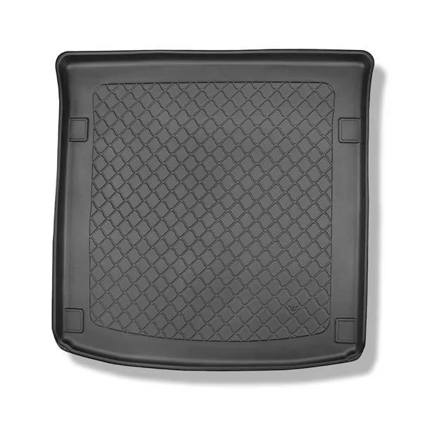 Bezpieczna płatność Mata do bagażnika do SsangYong Rexton II Y400 SUV (11.2017-2025) - antypoślizgowa - samochodowy dywanik bagażnika - Aristar - Guardliner - 5 miejsc; ruchoma podłoga w najniższym położeniu lub bez ruchomej podłogi