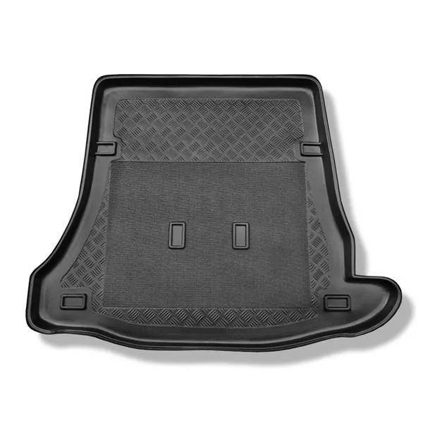 Mata do bagażnika do Mitsubishi Pajero II Wagon SUV (1991-2000) - antypoślizgowa - samochodowy dywanik bagażnika - Aristar - Standard - 5/7 miejsc; trzeci rząd podniesiony; wersja Long Popularny