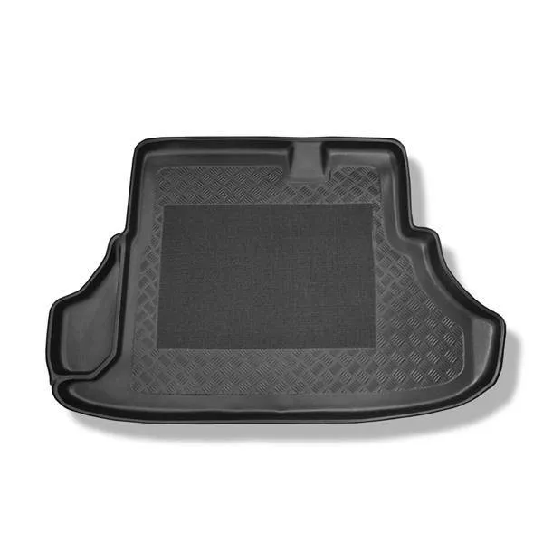 Bezpieczna płatność Mata do bagażnika do Mitsubishi Lancer IX Sedan (10.2007-08.2017) - antypoślizgowa - samochodowy dywanik bagażnika - Aristar - Standard - z i bez głośnika (subwoofer)