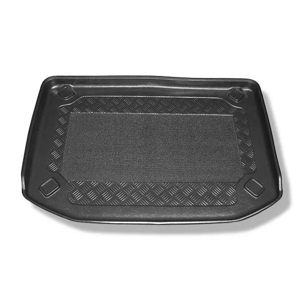 Premium Mata do bagażnika do Citroen C3 Picasso Minivan (2009-10.2017) - antypoślizgowa - samochodowy dywanik bagażnika - Aristar - Standard - górny bagażnik