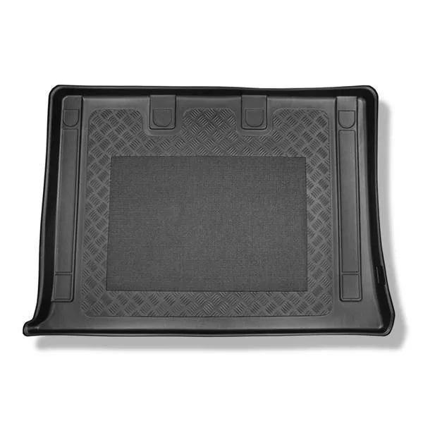 Zamów teraz Mata do bagażnika do Mercedes-Benz Vito W639 Van (08.2003-09.2014) - antypoślizgowa - samochodowy dywanik bagażnika - Aristar - Standard - wersja extra długa (rozstaw osi 3.430 mm); za trzeci rząd siedzeń