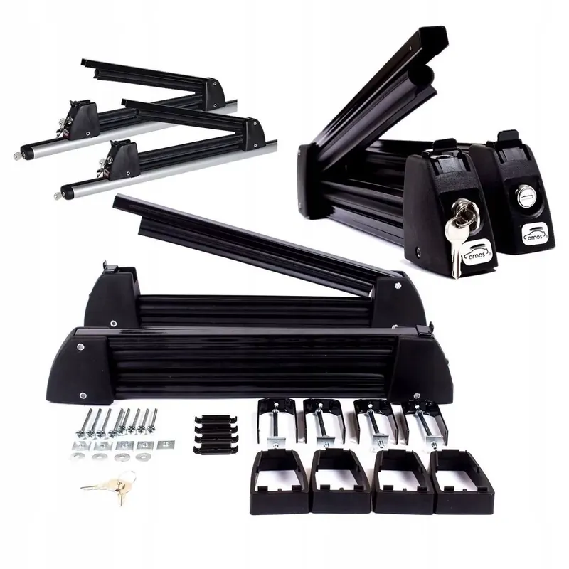 BAGAŻNIK na narty 3 pary UCHWYT narciarski 2 deski AMOS SKI LOCK Aluminium Popularny