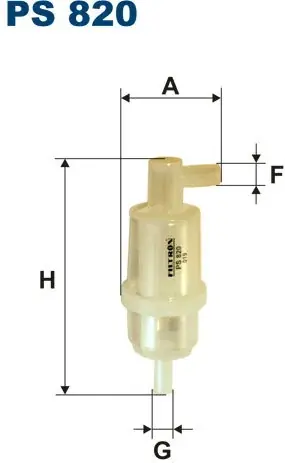 Filtron Filtr Paliwa PS820 Rabat