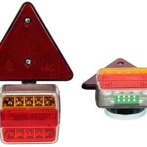 Zestaw lamp do przyczepy sam.LED trójkąt Oferta