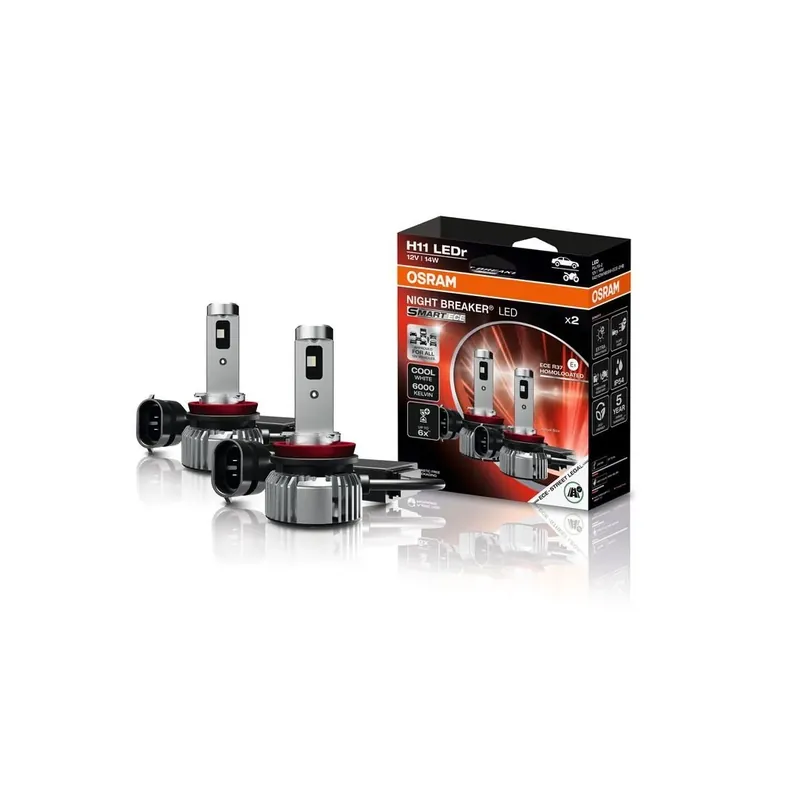 Tani Żarówki Night Breaker Led Smart Ece H11 Osram Z Homologacją