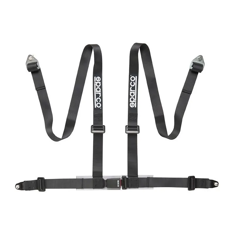 Bezpieczna płatność Sparco Pasy bezpieczeństwa 4 - punktowe 2" ECE, ze śrubami zwykłymi, czarne 04604BV1NR