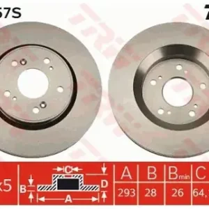 Autentyczny TRW DF4857S
