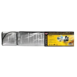 MOJE AUTO - VIRAGE Uniwersalna Osłona na Szybę Przednią Srebrna 150X70 cm Najlepsza cena