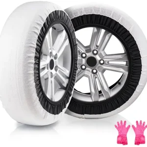 Pokrowce nakładki na opony 2szt do śniegu i lodu duże Ekspresowa dostawa