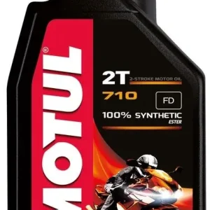 Darmowa dostawa Motul 710 Olej silnikowy syntetyczny 2T 1Litr do silników dwusuwowych 710 2T 1L 104034