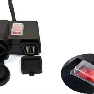 Biketec GNIAZDO USB X2 Z BEZPIECZNIKIEM BIKETEC USB X 2 Bezpieczna płatność