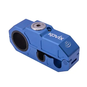 Blokada z Alarmem Griplock na manetkę i dźwignię niebieski Tani