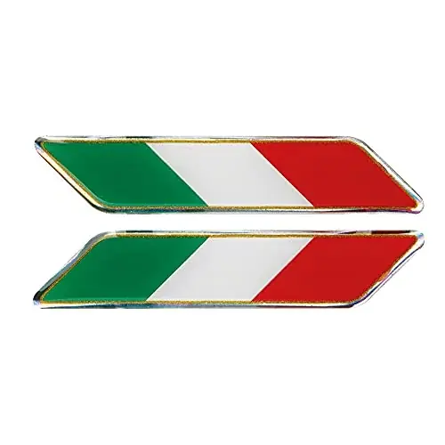 Oferta limitowana Lampa 15008 Sticky 3D - Tricolore Italia Krótkie Przekątne, 2 sztuk - 88x16 mm