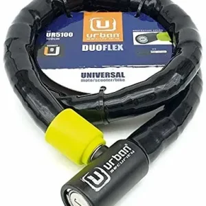 urban Urban Security UR5100 Przegubowy łańcuch antykradzieżowy Duoflex ze stali wzmocnionej uniwersalny rower, motocykl, skuter 100cm UR5100 Wyprzedaż