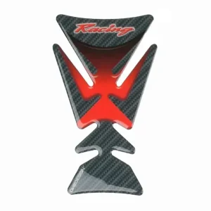 Tankpad carbon-czerwony Racing 120x140mm Oferta limitowana