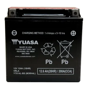 Premium YUASA BATTERY SALES (UK) LTD Akumulator YUASA BATTERY SALES (UK) LTD YB12A-A