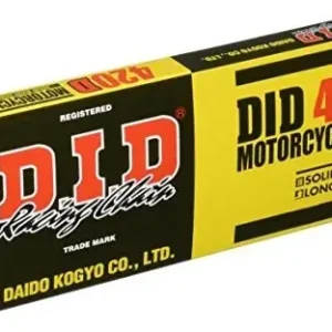 D.I.D Łańcuch DID 420 D, 128 ogniw (standard), otwarta z zamkiem Clip 420DX128RB Premium