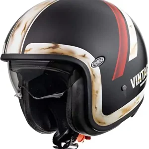 PREMIER HELMET VINTAGE DO 92 O.S. BM, czarny/biały/czerwony, XS Tylko dziś