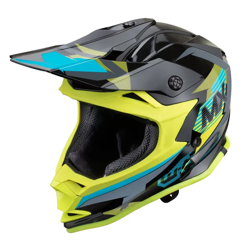 Ostatnia szansa W-TEC Kask motocyklowy downhill cross enduro V321, Światło księżyca, XL (61-62) 23022-XL-1