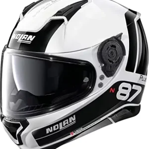 Nolan CASCO N87 P DISTINCTIVE N-C METAL WHITE XS Autentyczny