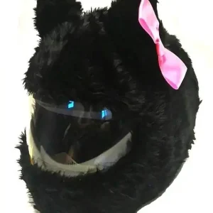 Ekspresowa dostawa Czapkokask, Zabawna nakładka na kask motocyklowy, uszy na kask