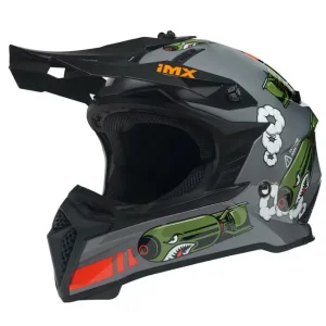 Darmowa dostawa Kask motocyklowy imx fmx-02 dropping bombs l