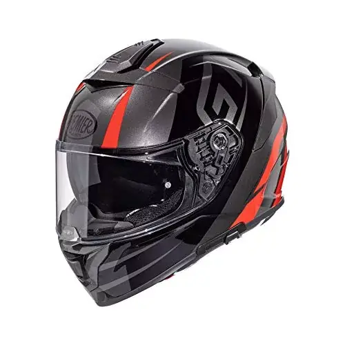 Pierwszy kask DEVIL GT 17,szary/czarny/czerwony,XL Kup teraz