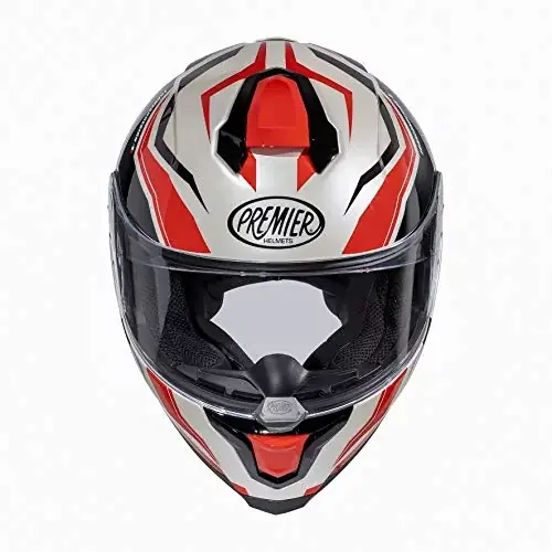 PREMIER Kask Hyper RW 2, perłowy biały/czerwony/czarny, XL Tylko dziś