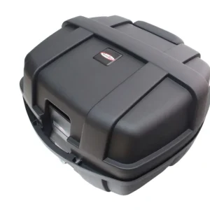 Autentyczny Kufer zestaw z płytą 46x39x33 czarny oparcie ROY30045