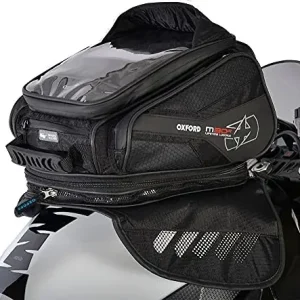 Tani OXFORD M30R 30 litrów magnetyczna torba na zbiornik OL245 + siatka do bagażnika (czarna) OL245