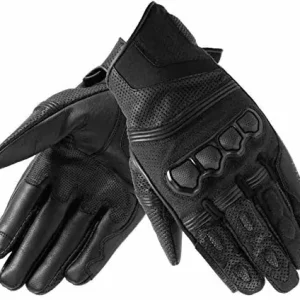 Rebelhorn Skórzane rękawiczki Patrol krótkie czarne M RH-GLV-PATROL-SH_01_M Oferta limitowana