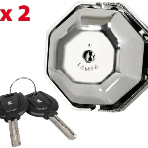 Autentyczny LAMPA Accessories Dodatkowe zamki do drzwi busa 2 zestawy 65412