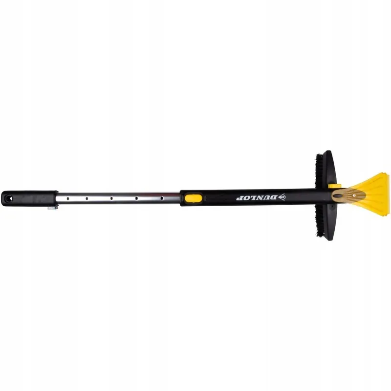 Autentyczny Teleskopowa Skrobaczka Skrobak Drapak do Szyb Lodu Szczotka Zmiotka Dunlop