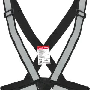 Wysoka jakość Szelki Odblaskowe Elastyczne, Czarne, Ce, Lahti