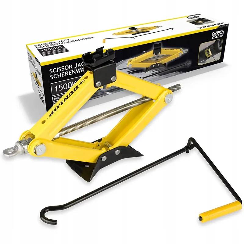 Dunlop Podnośnik lewarek samochodowy trapezowy Tani