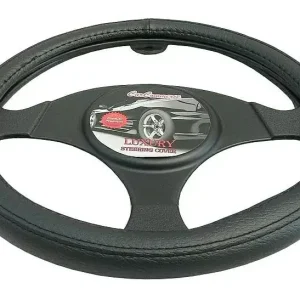 Darmowa dostawa Pokrowiec na Kierownice Nakładka M 37-39cm Skóra