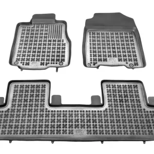 REZAW PLAST Dywaniki gumowe czarne PLAST 200916, 3 szt, Honda CRV od 2012 PLAST 200916 Nowość