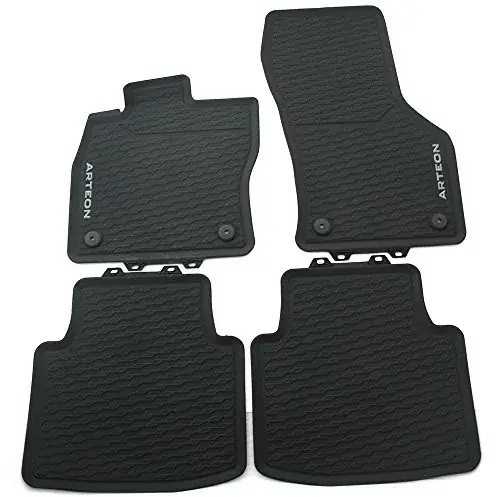 Volkswagen 3g8061500 82 V maty gumowe dywaniki gumowe maty oryginalne we wszystkich warunkach titanschwarz 4-częściowy 3G806150082V Darmowa dostawa