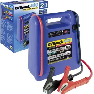 GYS Urządzenie rozruchowe booster GYS GYSPACK 400 025455 Prąd rozruchowy 12V) 480 A Ostatnia szansa
