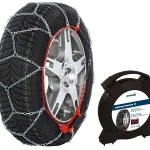 Wysoka jakość PEWAG pewag brenta 12139 łańcuch śniegowy 9 mm, grupa rozmiarowa: XMB 77