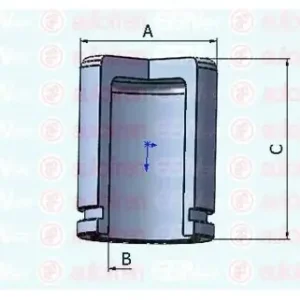 Tylko dziś AUTOFREN Tłoczek, zacisk hamulca AUTOFREN D025317