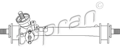 TOPRAN Przekładnia kierownicza 102 795 Tani