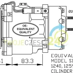 NRF Kompresor, klimatyzacja 32198 Oryginalny