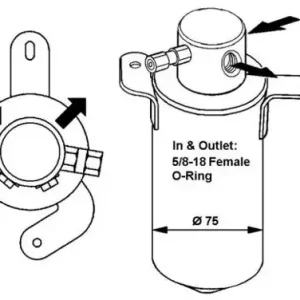 Zamów teraz NRF Osuszacz, klimatyzacja 33166