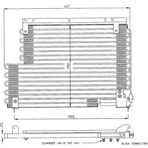 Najlepsza cena NRF Skraplacz, klimatyzacja 35192