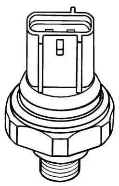 Autentyczny NRF Przełącznik ciśnieniowy, klimatyzacja 38909